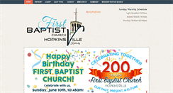 Desktop Screenshot of fbchopkinsville.com